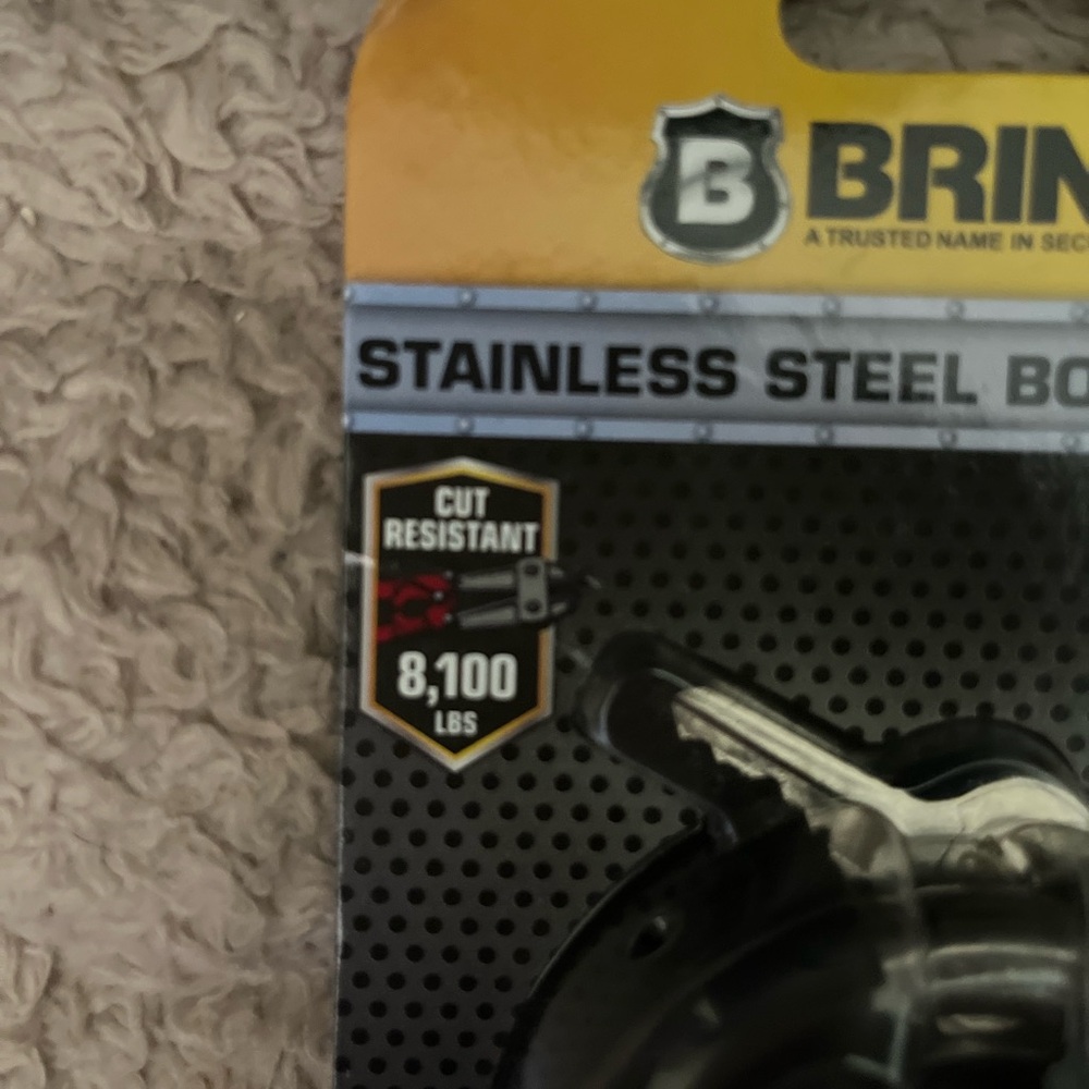 Brinks Silver Security Padlock - Picture 4 of 6